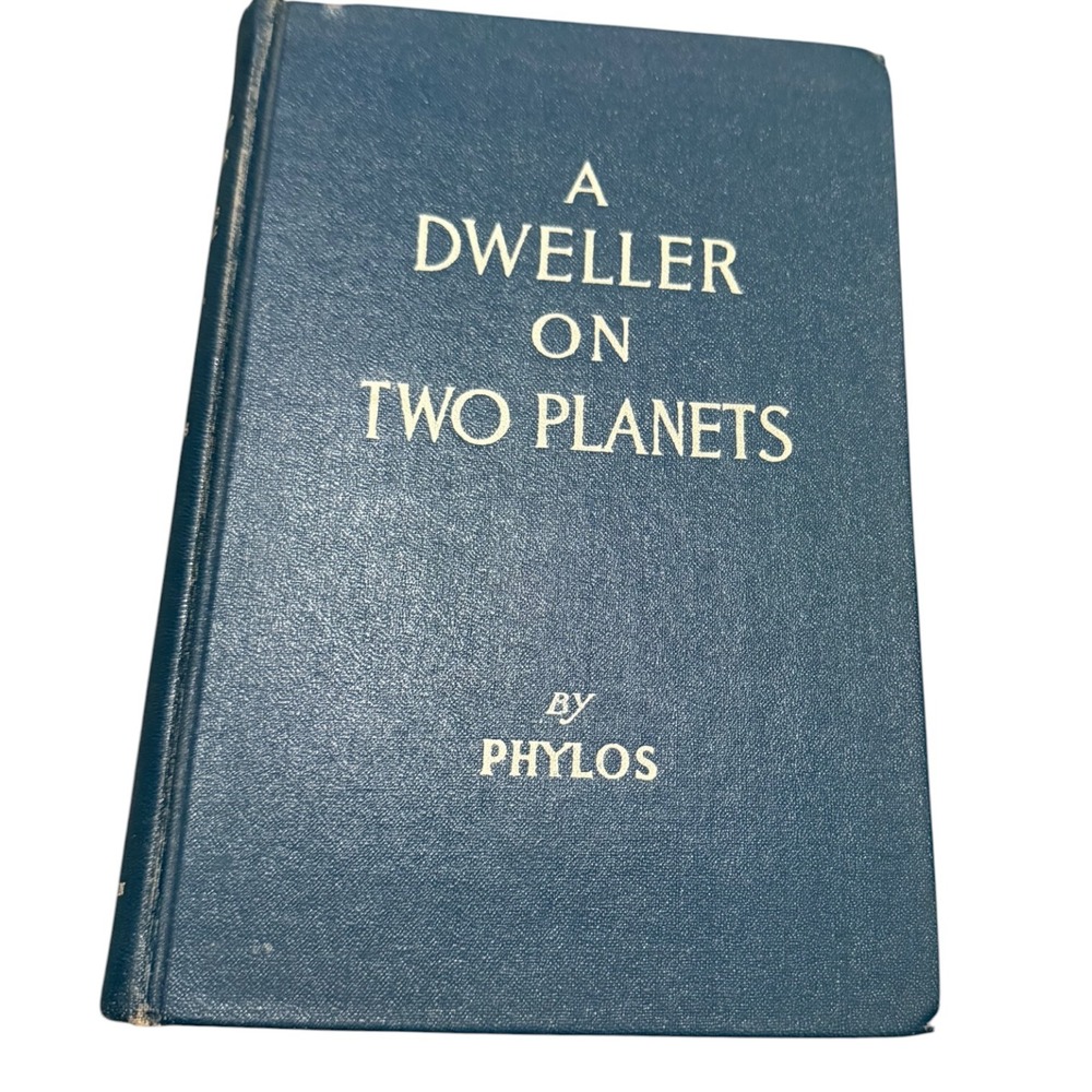 Vtg 1940 A Dweller on Two Planets Phylos the Thibetan Borden Hardcover Occult